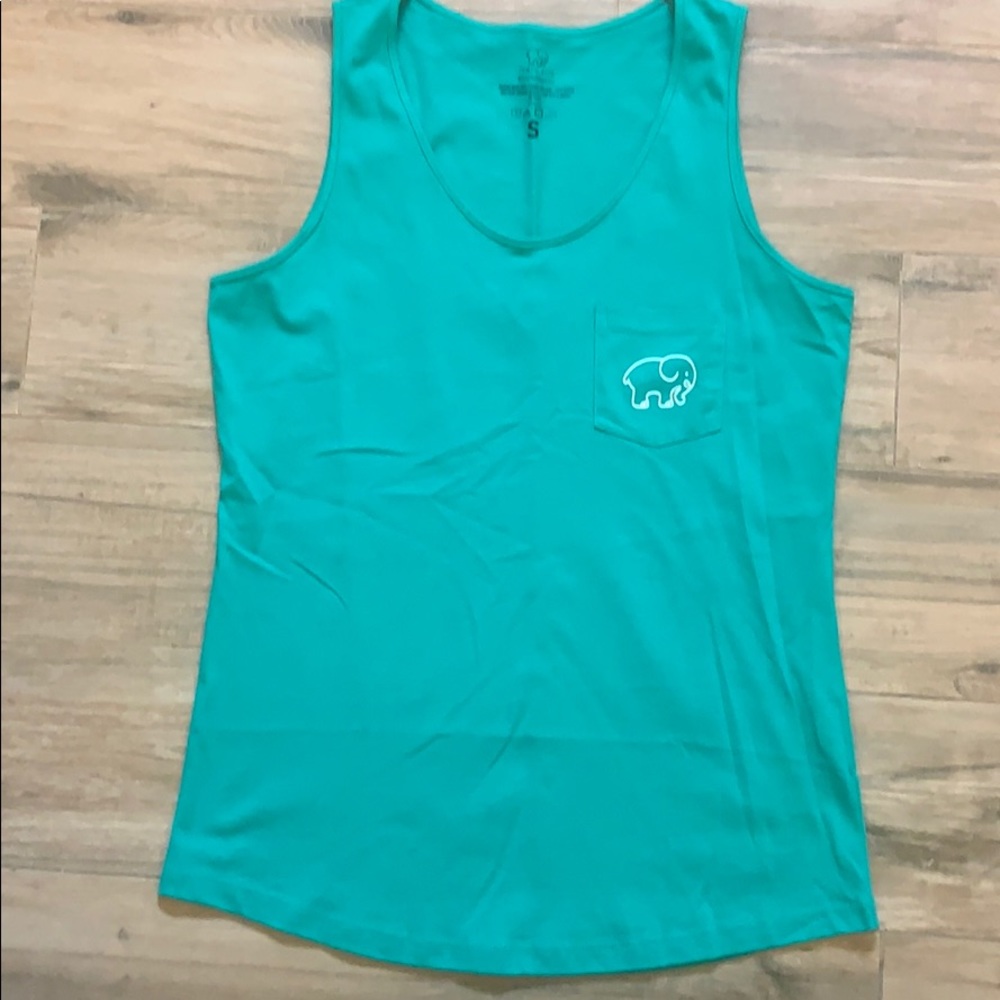 Ivory Ella Kelly green tank top